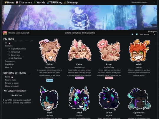 characters/csverse screenshot