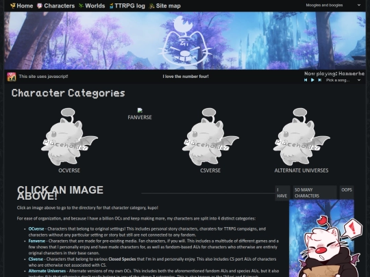 characters screenshot