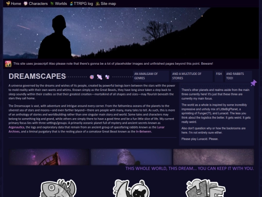 worlds/dreamscapes screenshot