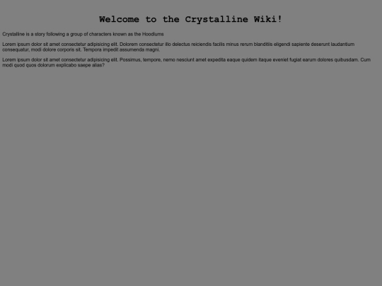 Home page screenshot