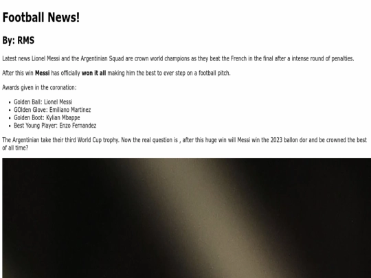 index screenshot