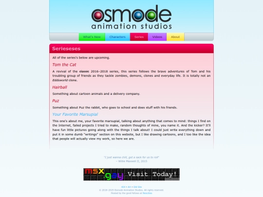 serieses screenshot