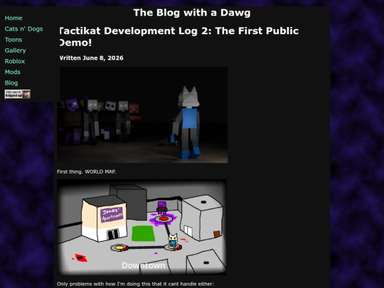blog screenshot