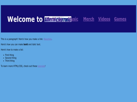index screenshot