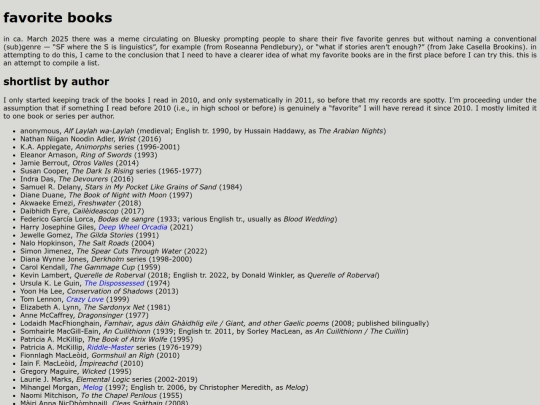 claran-leughaidh/fav-books screenshot