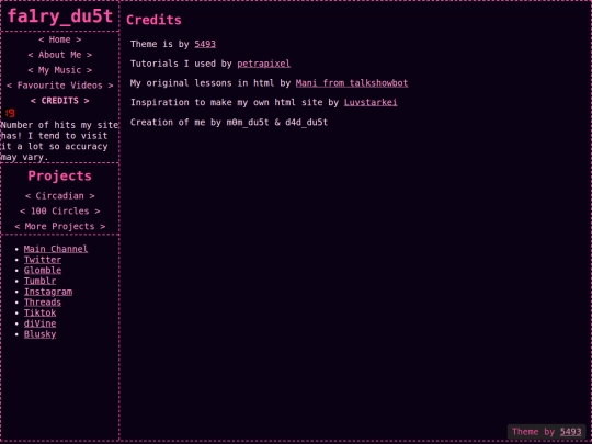 credits screenshot