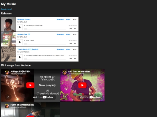 mymusic screenshot