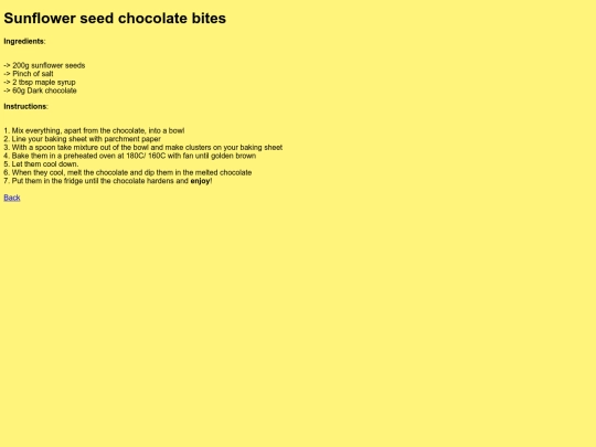 recipe screenshot