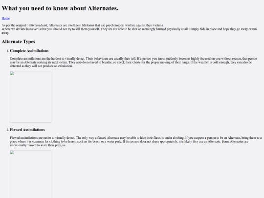 info screenshot