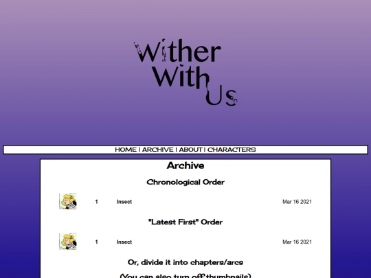 archive screenshot