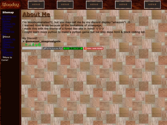 aboutme screenshot