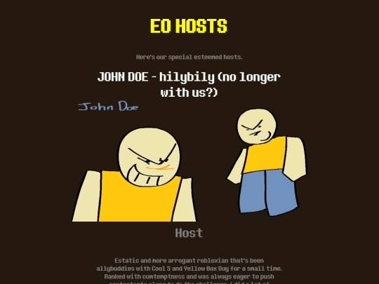 newsletters/hosts screenshot