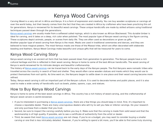 kenya-wood-carvings screenshot