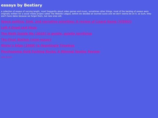 essays screenshot