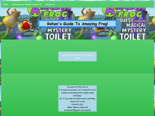 amazingfrog_about screenshot