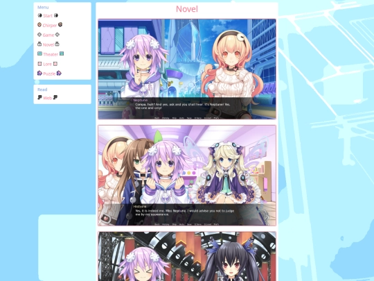novel screenshot