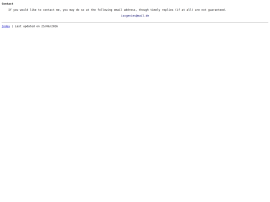 contact screenshot