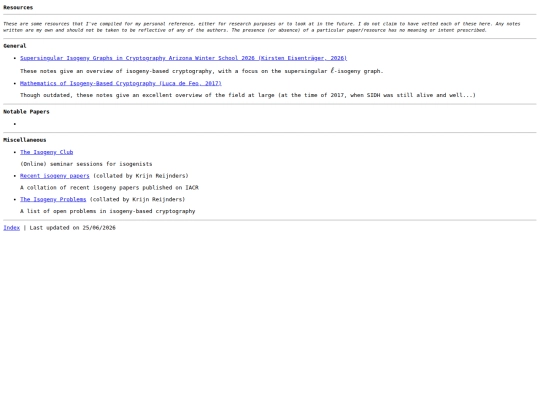 resources screenshot