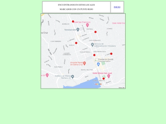 SUCURSALES screenshot