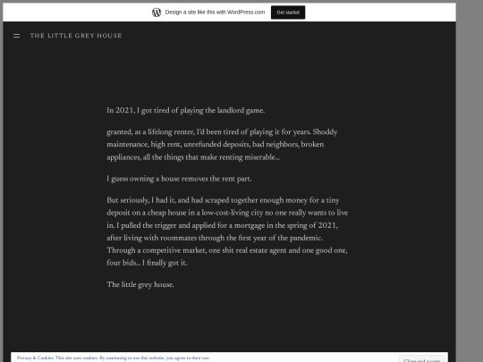 blog screenshot