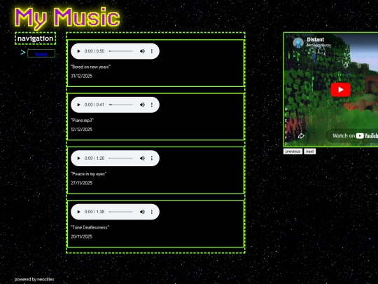 music screenshot