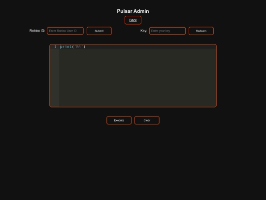 executor screenshot