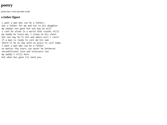poetry screenshot
