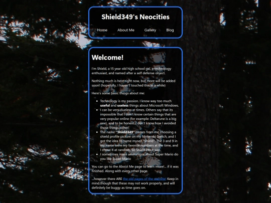 index screenshot