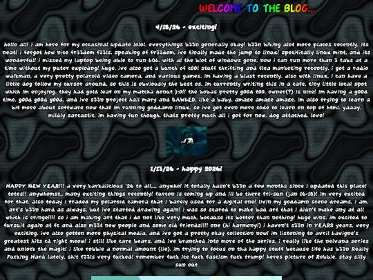 blog screenshot
