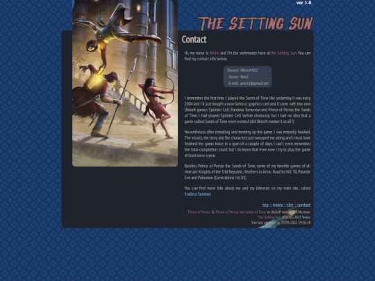 contact screenshot