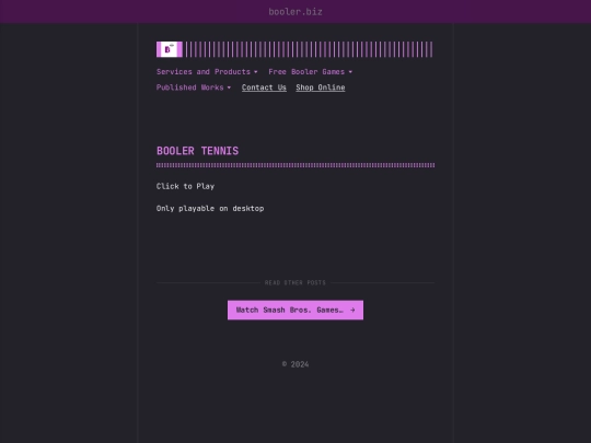booler-tennis screenshot