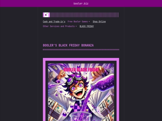 boolers-black-friday-bonanza screenshot