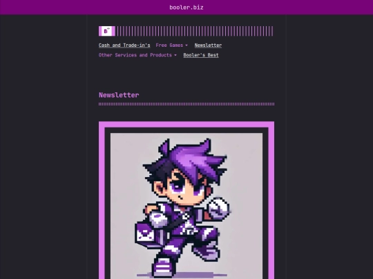 newsletter screenshot