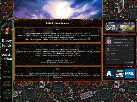 game_journal/game-journal screenshot