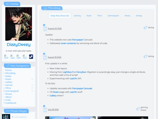 microblog screenshot