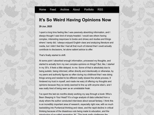 blog/posts/2025-06-29-It-s-So-Weird-Having-Opinions-Now screenshot