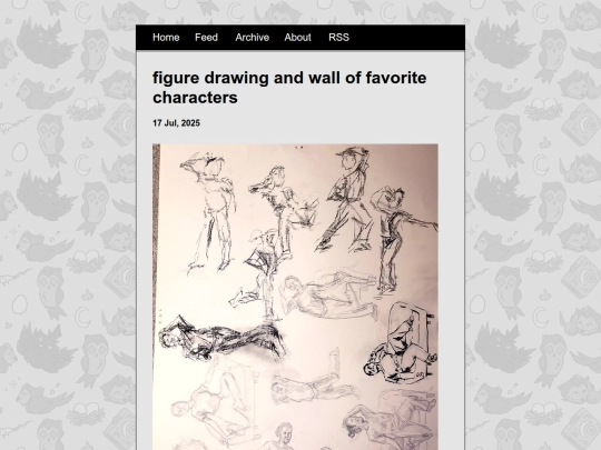 blog/posts/2025-07-17-figure-drawing-and-wall-of-favorite-characters screenshot