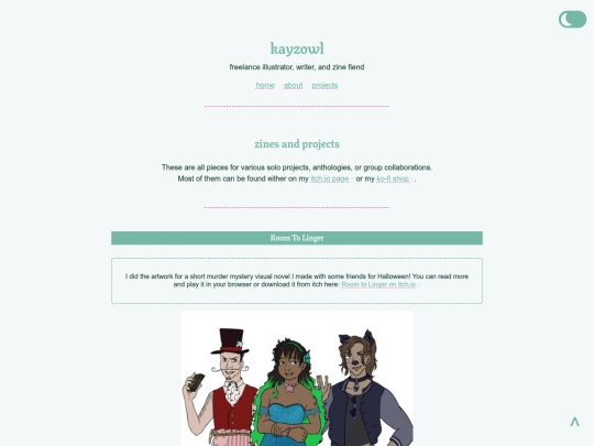 projects screenshot