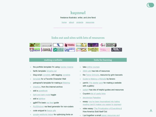 resources screenshot