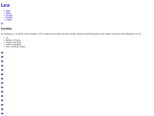 portfolio screenshot