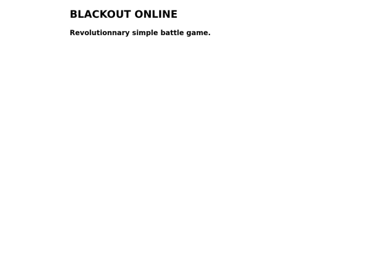 blackout screenshot