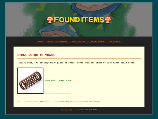 found screenshot
