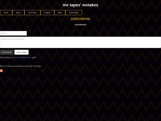 guestbook screenshot