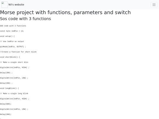 morseproject/blinking5 screenshot