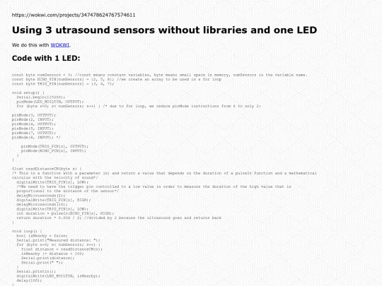 smartcane/ultrasound screenshot