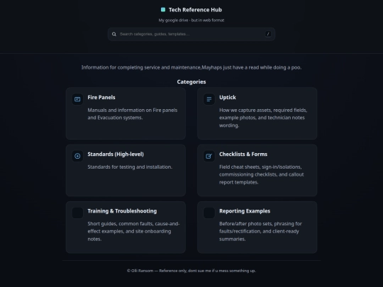 Mainindex screenshot