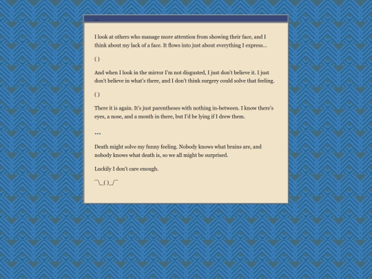 posts/2026-04-01-Showing-My-Face-Again screenshot
