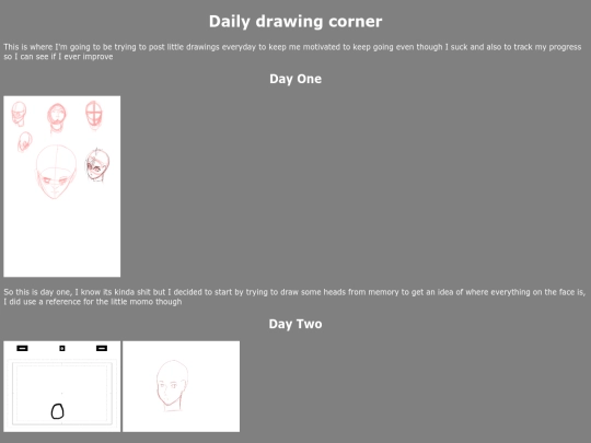 Daily_drawings_page screenshot