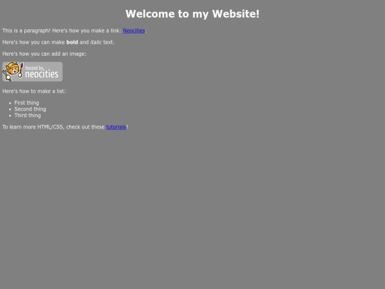 test screenshot