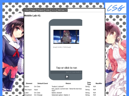 apps screenshot